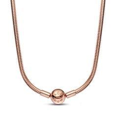 Snake chain 14k rose gold-plated necklace 382234C00-45