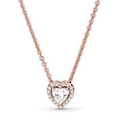 Pandora Rose Elevated Heart Collier Neck 388425C01-45