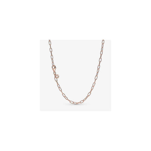 14k Rose gold-plated link necklace 389410C00-50 (High Resolution)