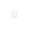 Sterling silver collier with white treat 393175C01-45 (High Resolution)