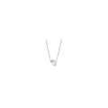 White rose sterling silver collier with 393206C01-45 (High Resolution)