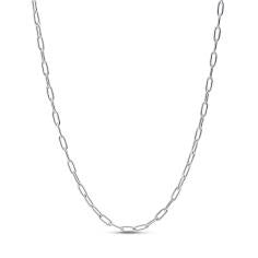 Sterling silver link necklace 393416C00-70