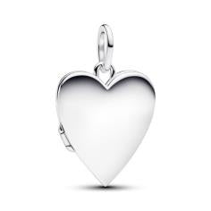 Engravable openable heart sterling silve 394013C01