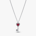 Heart key sterling silver collier with cherries ju (High Resolution)