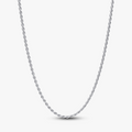 Sterling silver rope chain necklace with sliding c 394687C00-70 (High Resolution)