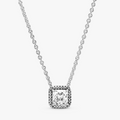 Timeless Elegance Silver Necklace Collie 396241CZ-45 (High Resolution)