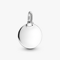 Engraving Bar Silver Round Pendant 398610C00 (High Resolution)