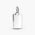 Engraving Bar Silver Rectangle Pendant 398611C00 (High Resolution)