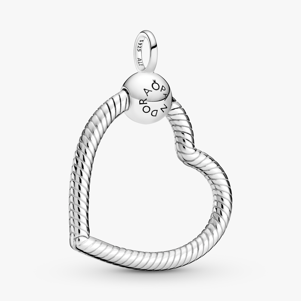 Moments Heart O Silver Pendant Carrier 399384C00 (High Resolution)