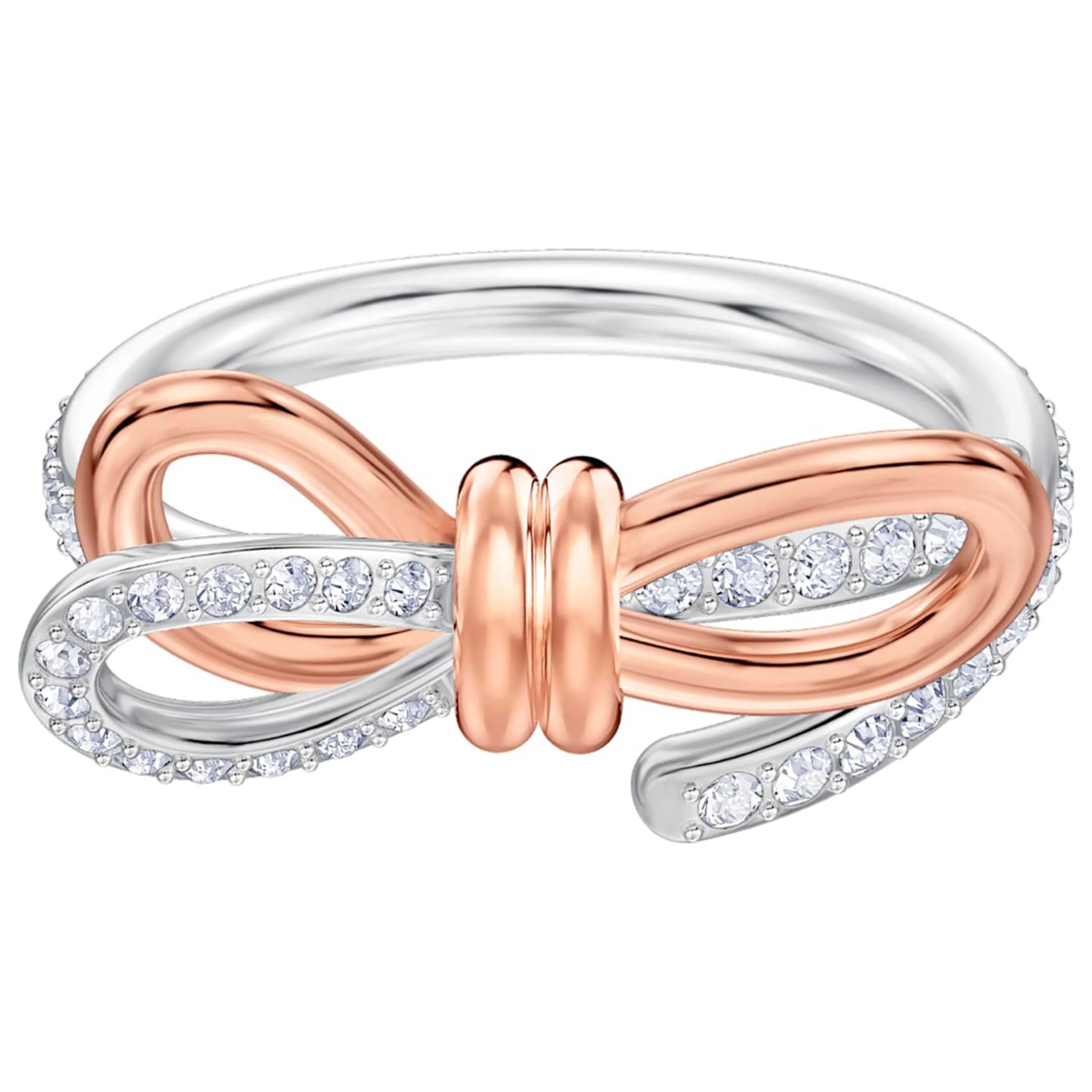 Lifelong Bow ring, white size 58 5474931
