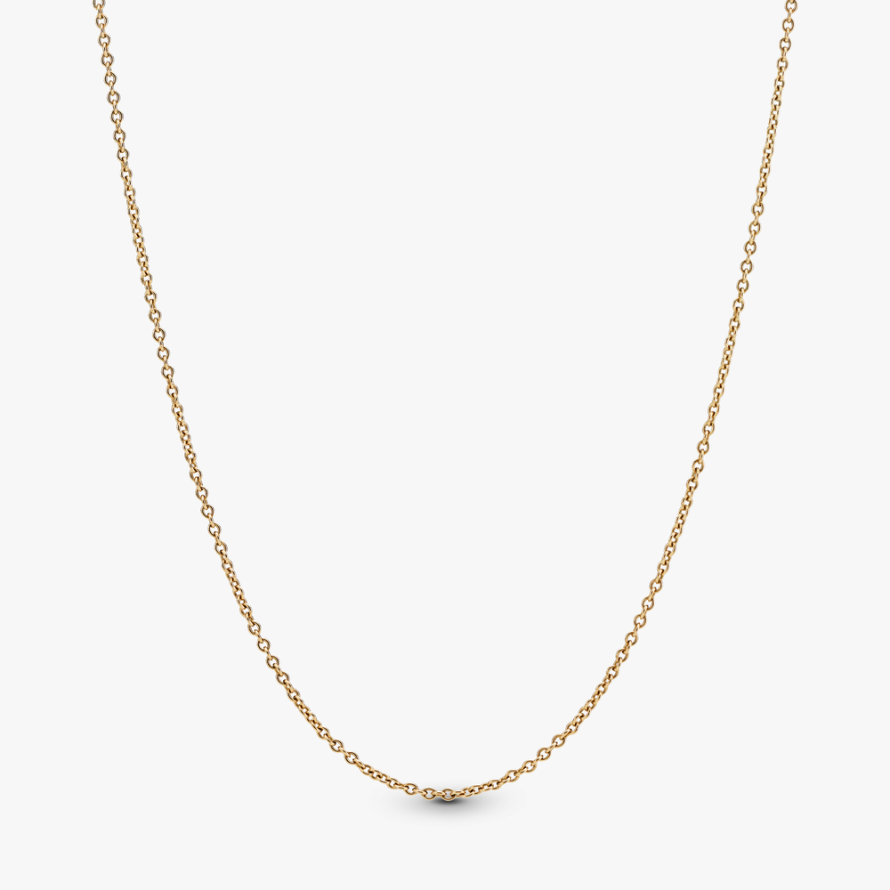 14ct Gold Anchor Chain Necklace 550331-45 (High Resolution)