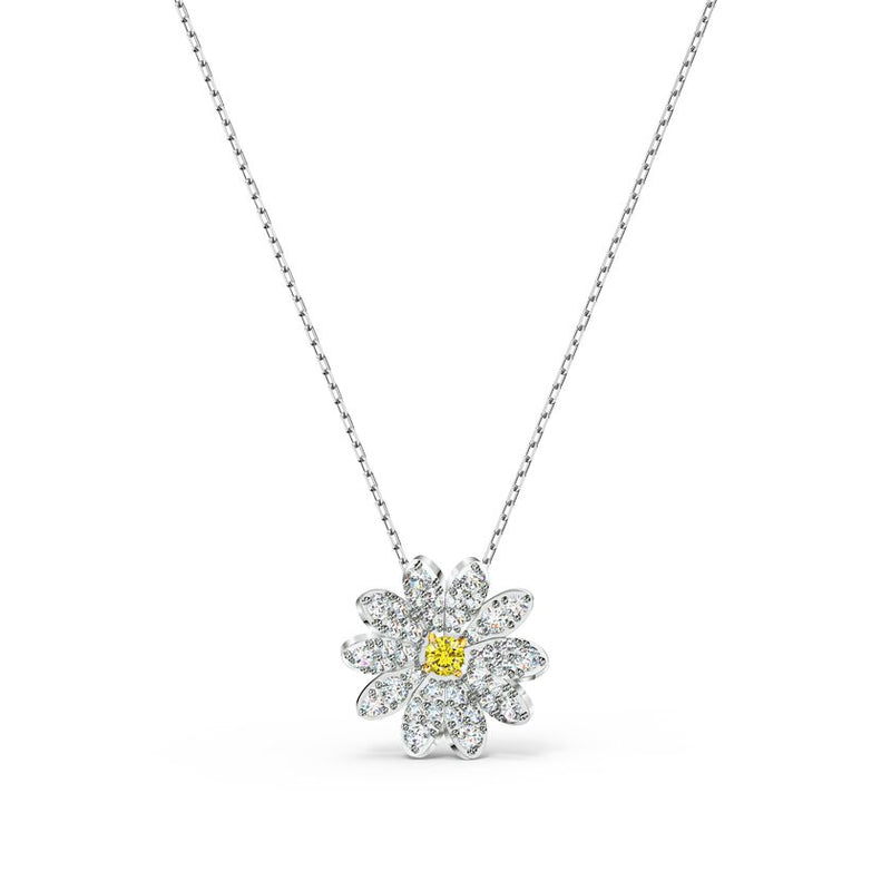 Eternal Flower Pendant Yellow, Mixed metal finish