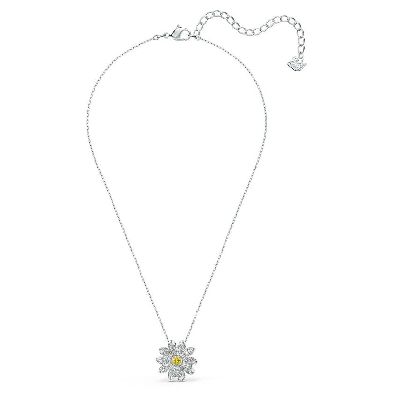 Eternal Flower Pendant Yellow, Mixed metal finish