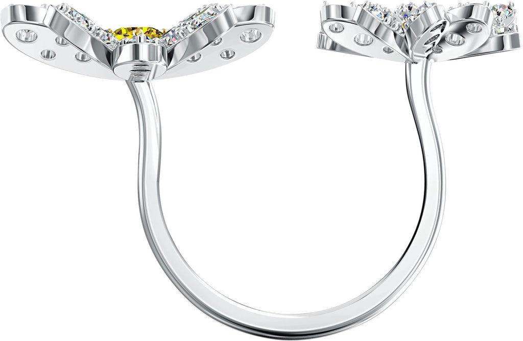 Crystal Eternal Flower Open Ring Size 58 5534941