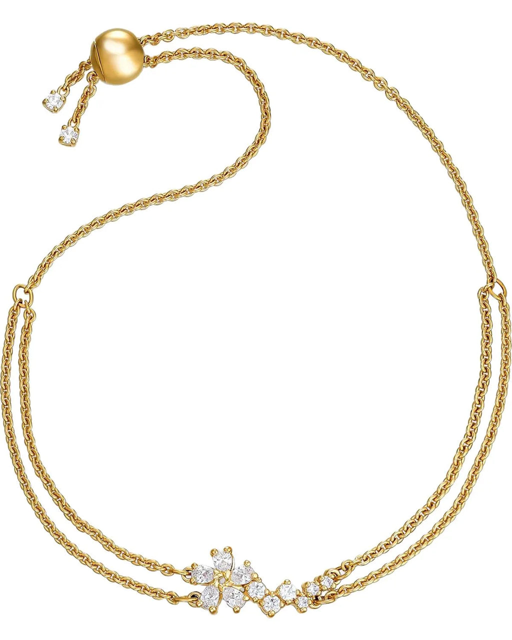 Swarovski Botanical bracelet gold color 5535790