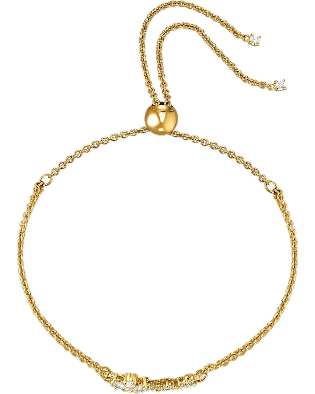 Swarovski Botanical bracelet gold color 5535790