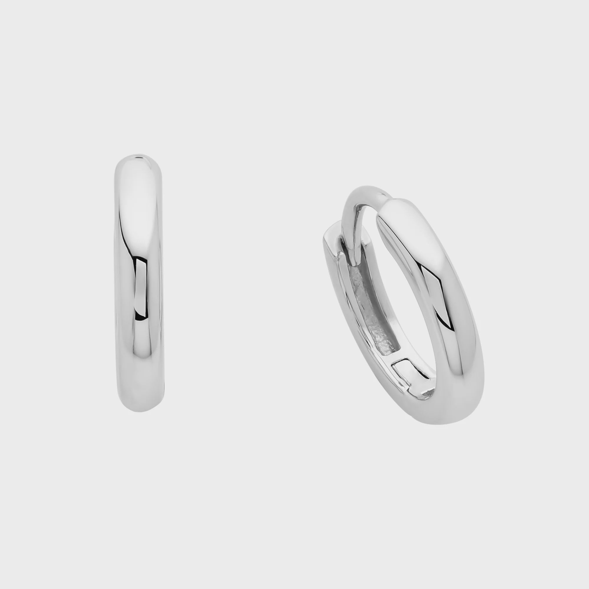 Sterling Silver Huggies M3315
