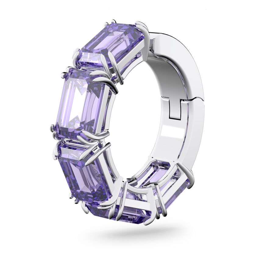 Milennia Purple Crystal Single Ear Cuff  5612669