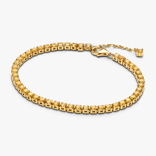 14k gold-plated bracelet with vibrant ye 561469C03-20 (High Resolution)