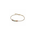 Marvel 14k gold-plated bracelet with red, orange, yellow, green, purple and blue crystal 562960C01-20 (High Resolution)