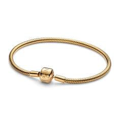 Snake chain 14k gold-plated bracelet 563390C00-19