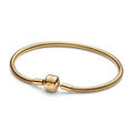 Snake chain 14k gold-plated bracelet 563390C00-18