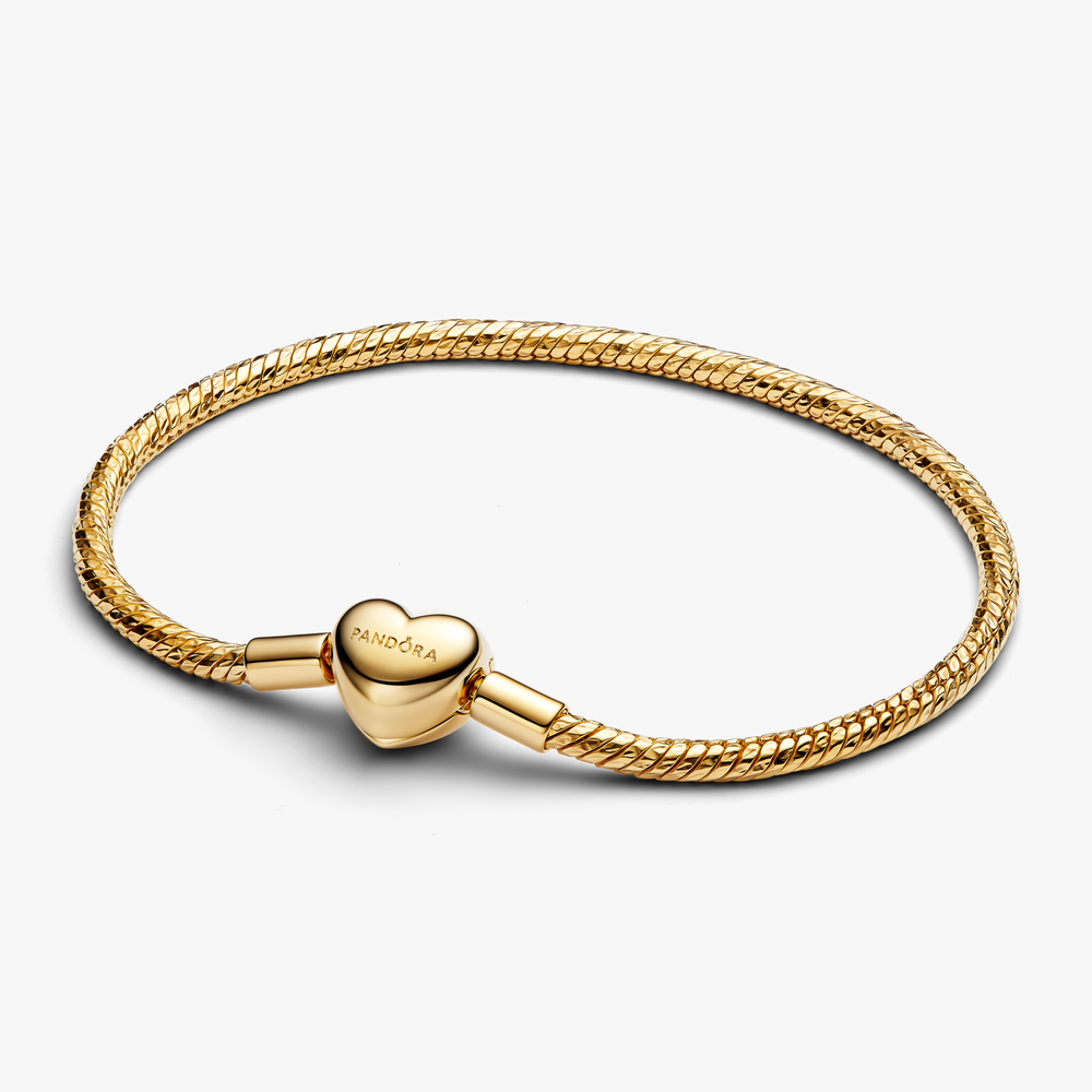 Faceted snake chain 14k gold-plated brac 564236C00-19 (High Resolution)