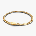 Cuban Chain Bracelet Gold Plated (High Resolution)