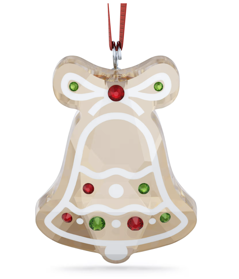 Holiday Cheers Gingerbread Bell Ornament