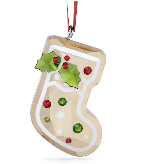 Holiday Cheers Gingerbread Stocking Ornament