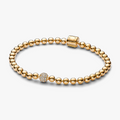 Pandora logo 14k gold-plated bracelet wi 568342C01-19 (High Resolution)