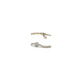 14k Gold-plated bracelet with clear cubi 569416C01-20 (High Resolution)