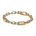 14k Gold-plated small link bracelet 569662C00-4
