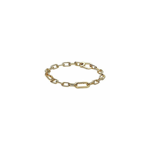 14k Gold-plated small link bracelet 569662C00-4 (High Resolution)