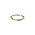 14k Gold-plated small link bracelet 569662C00-1 (High Resolution)