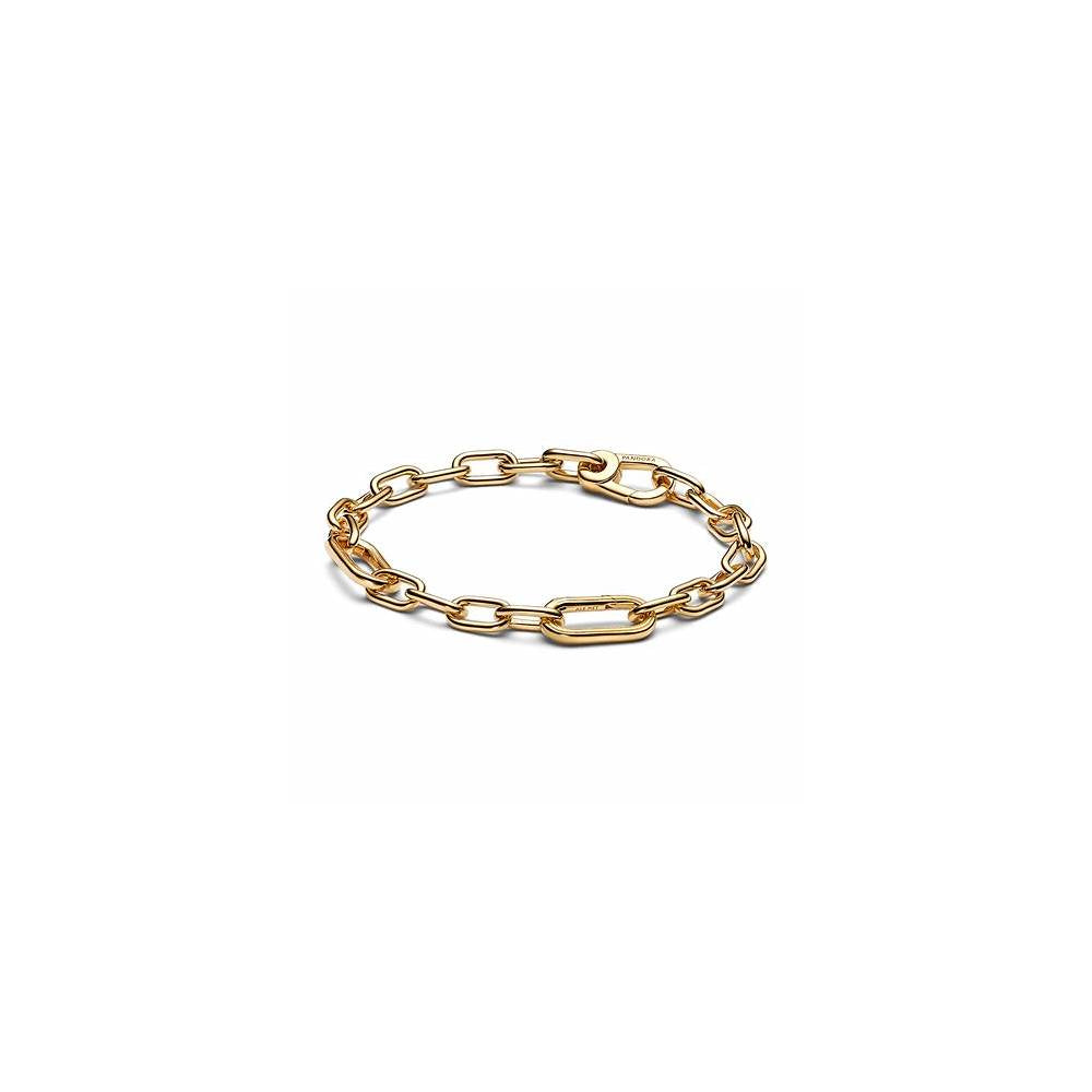 14k Gold-plated small link bracelet 569662C00-1 (High Resolution)