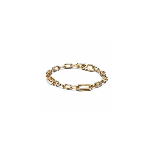 14k Gold-plated small link bracelet 569662C00-1 (High Resolution)