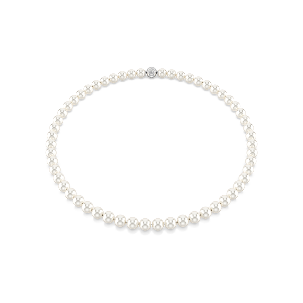 Matrix Silver pearls Necklace 5747746