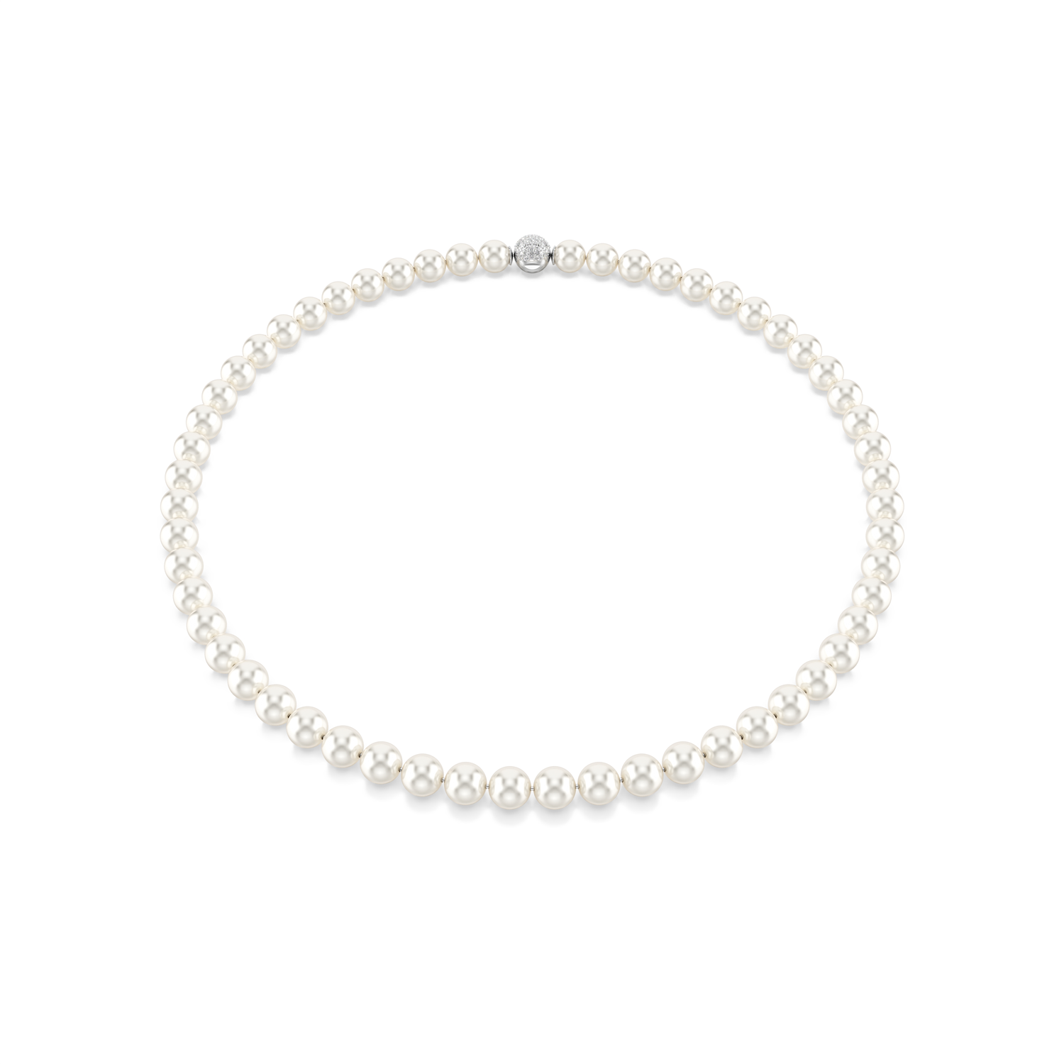 Matrix Silver pearls Necklace 5747746