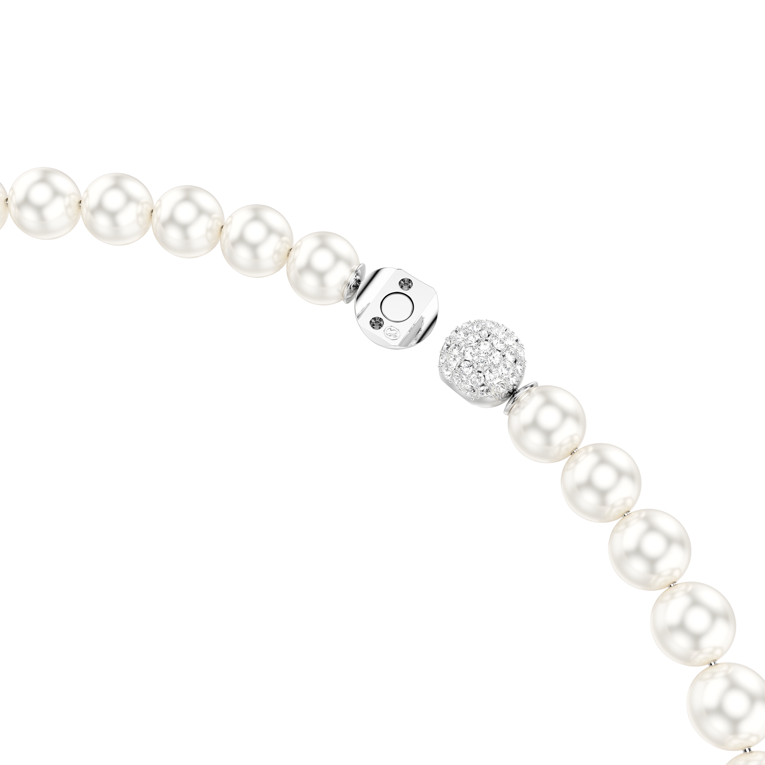 Matrix Silver pearls Necklace 5747746