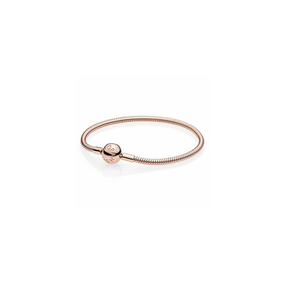 PANDORA Rose MOMENTS Smooth Clasp Bracel 580728-17 (High Resolution)