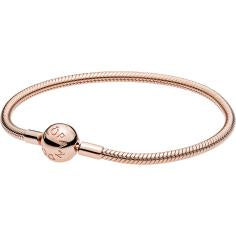 PANDORA Rose MOMENTS Smooth Clasp Bracel 580728-18