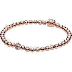 Pandora Rose Beads & Pave Bracelet w Cle 588342CZ-17