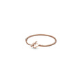 Snake chain 14k rose gold-plated T-bar h 589285C00-19 (High Resolution)