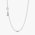 Silver Necklace, Fine Chain 590412-45 (High Resolution)