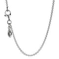 Oxidized Silver Necklace 590412ox-45