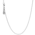 Silver Anchor Chain Necklace 590515-45
