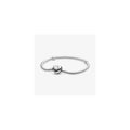 Heart Clasp Silver Bracelet 590719 (High Resolution)