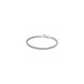 Sterling silver bracelet with clear cubic zirconia 591469C01-16 (High Resolution)