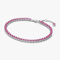 Sterling silver tennis bracelet with dar 591469C04-18 (High Resolution)